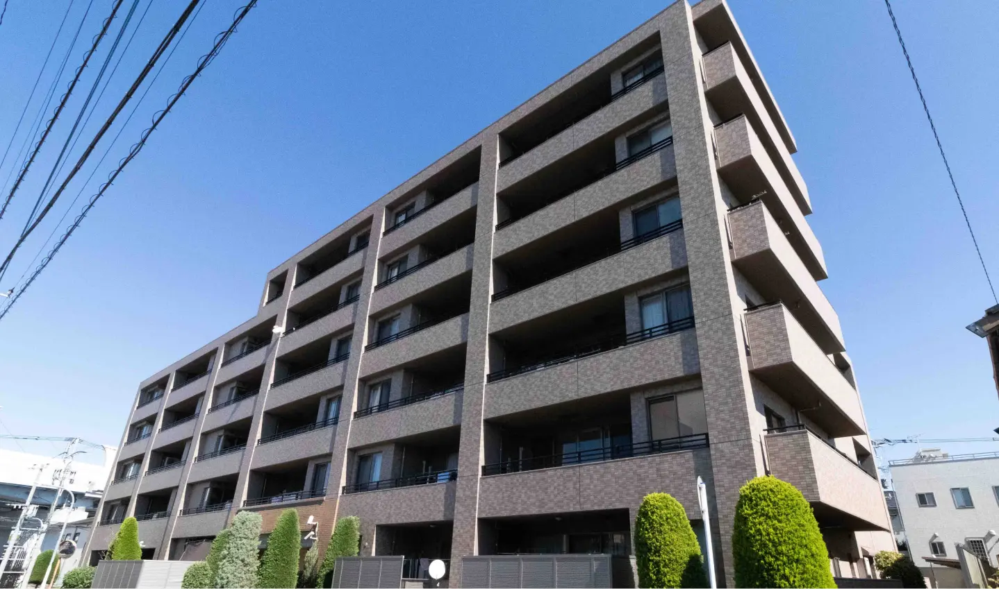 マンションの外観写真